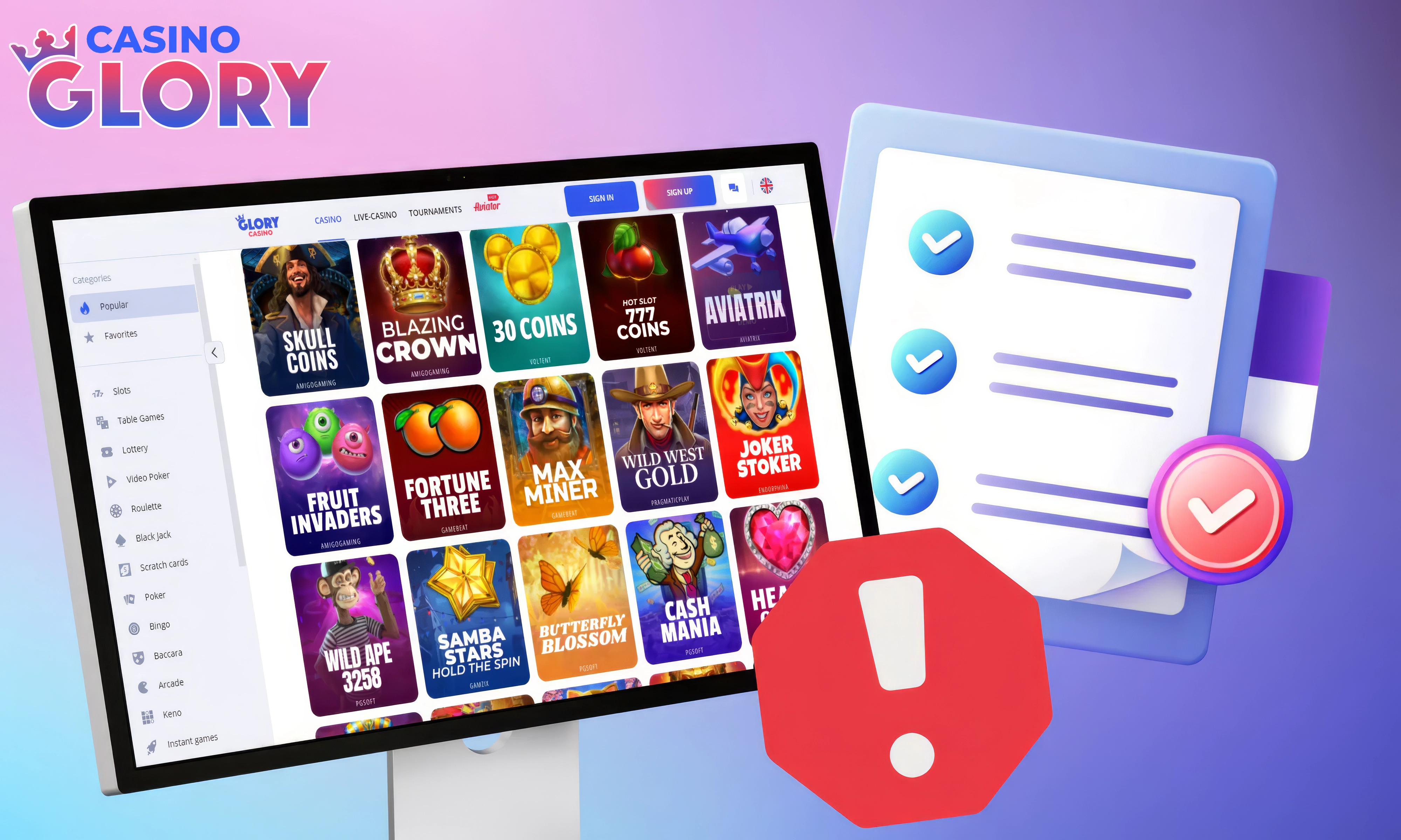 Common Gambling Mistakes to Avoid at Glory Casino